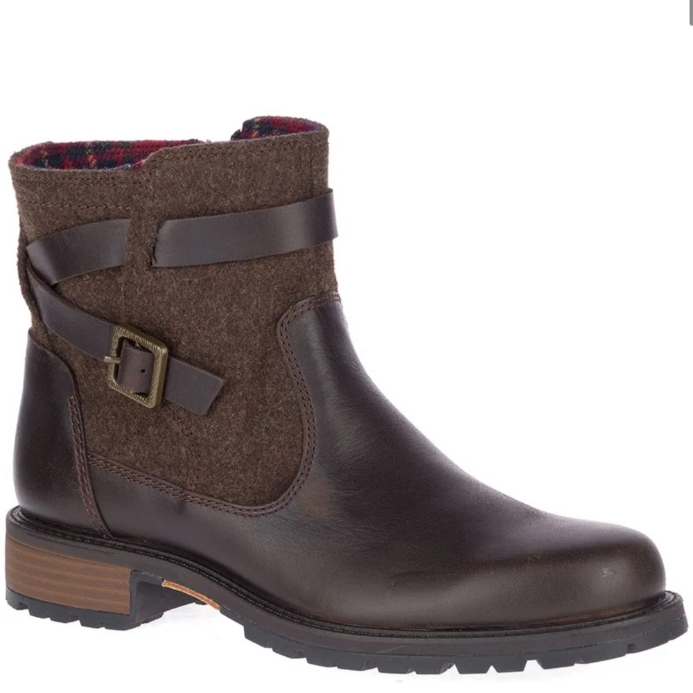 Merrell Women's Legacy Buckle WP Casual Boots - Bracken size 5.5